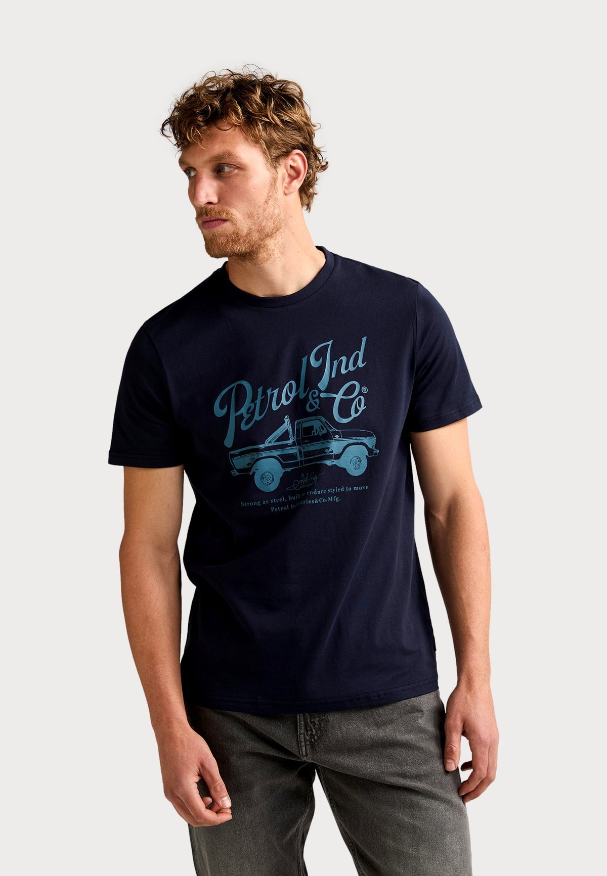 Petrol Industries Shortsleeve mit Classic Print