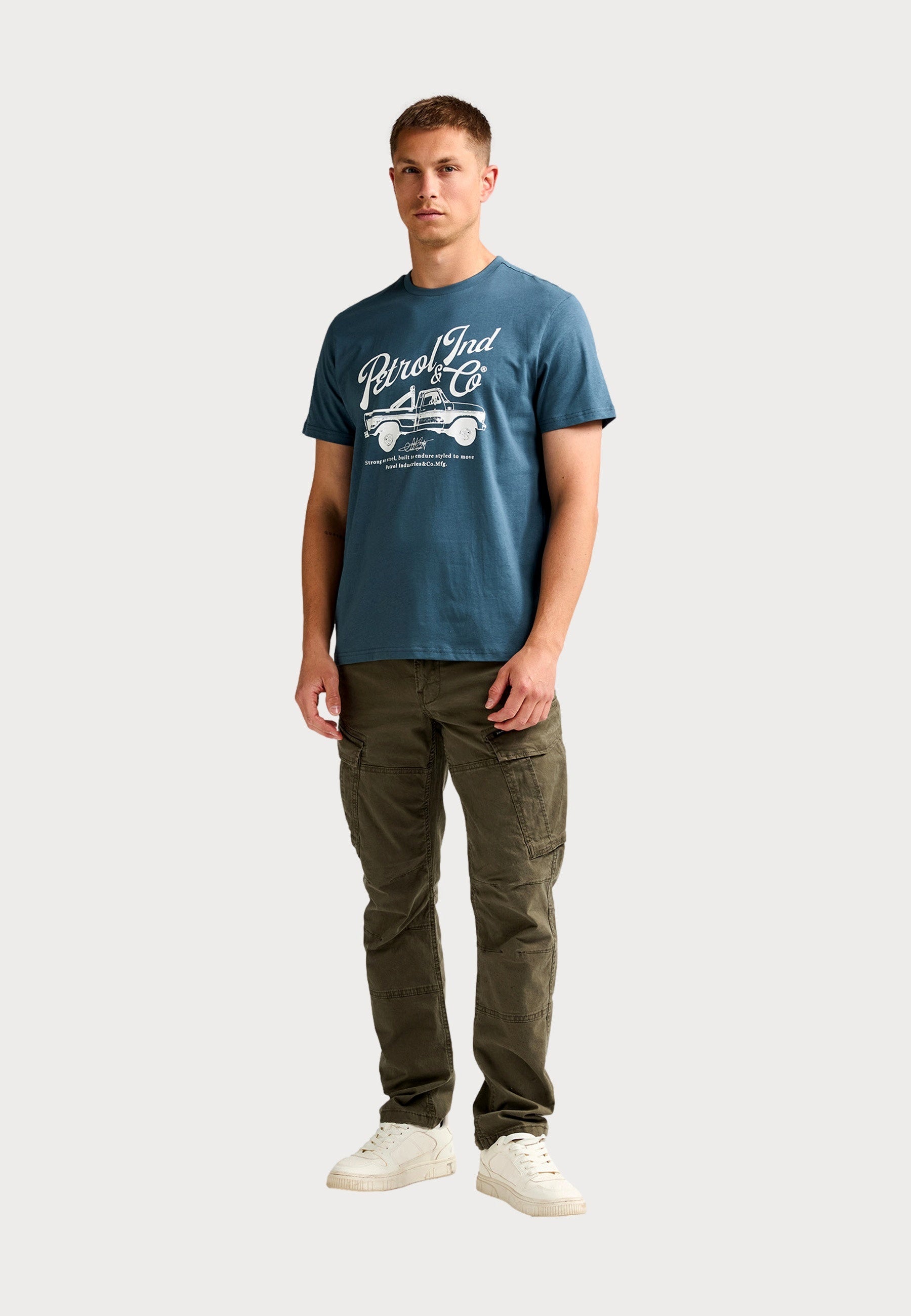 Petrol Industries Shortsleeve mit Classic Print