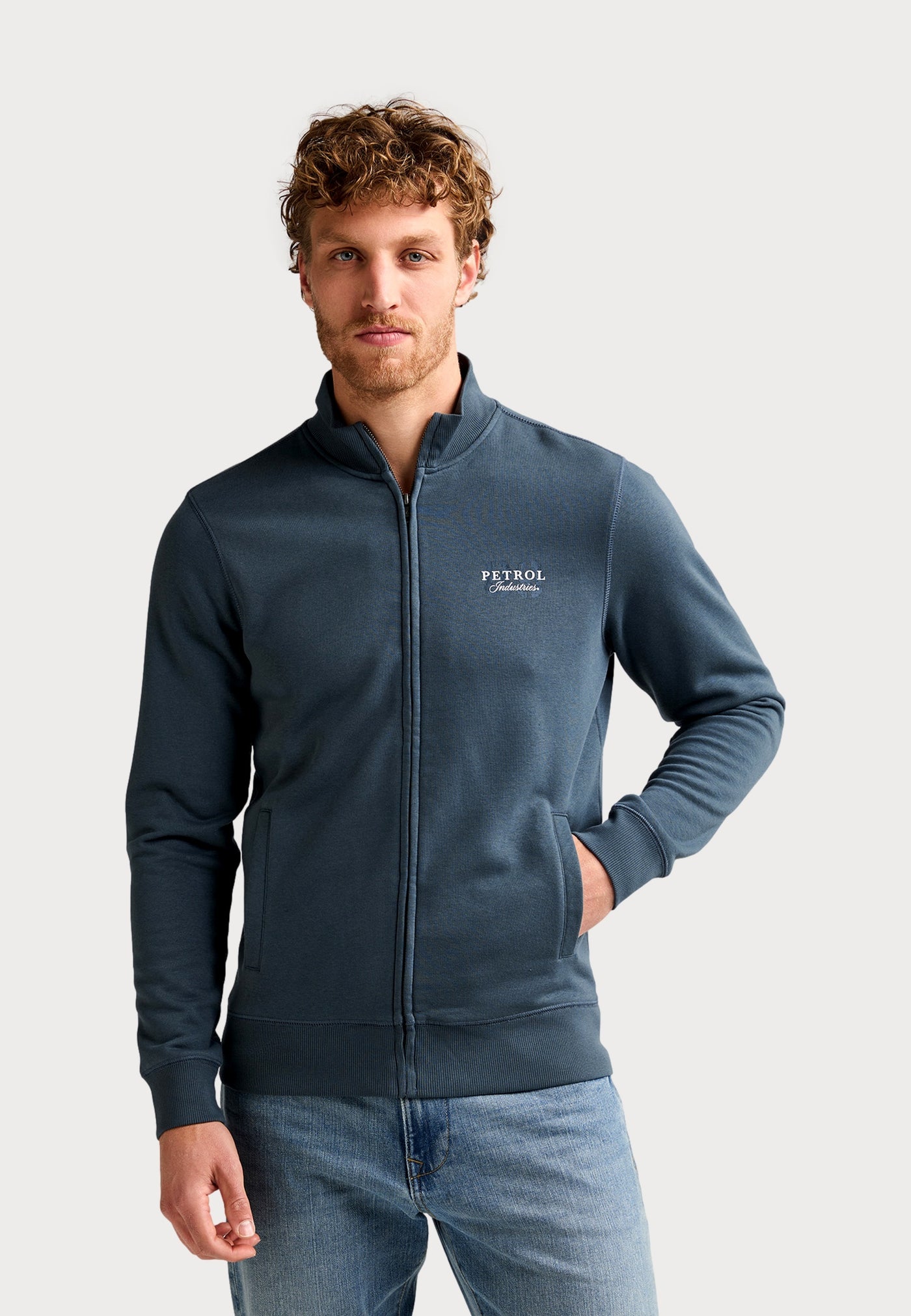 Petrol Industries Sweater Collar Zip