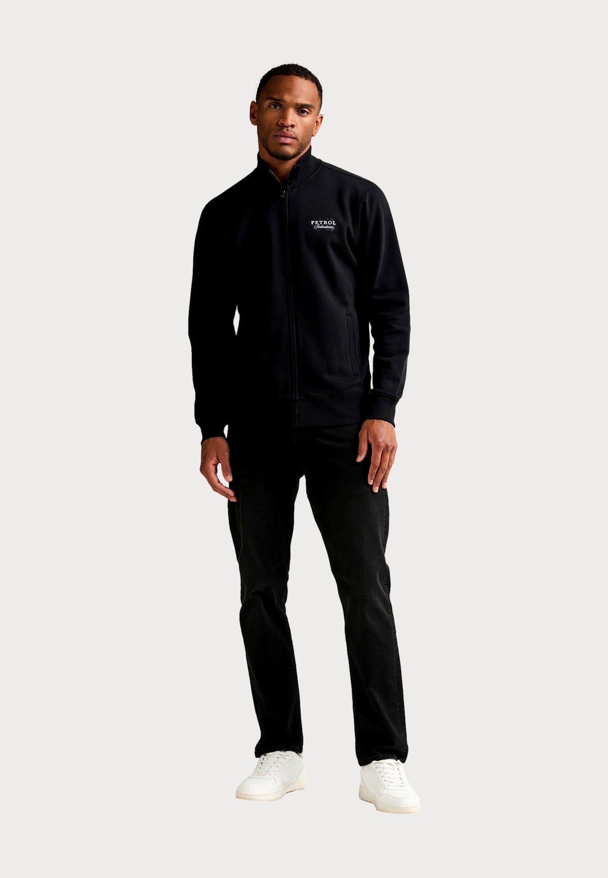 Petrol Industries Sweater Collar Zip