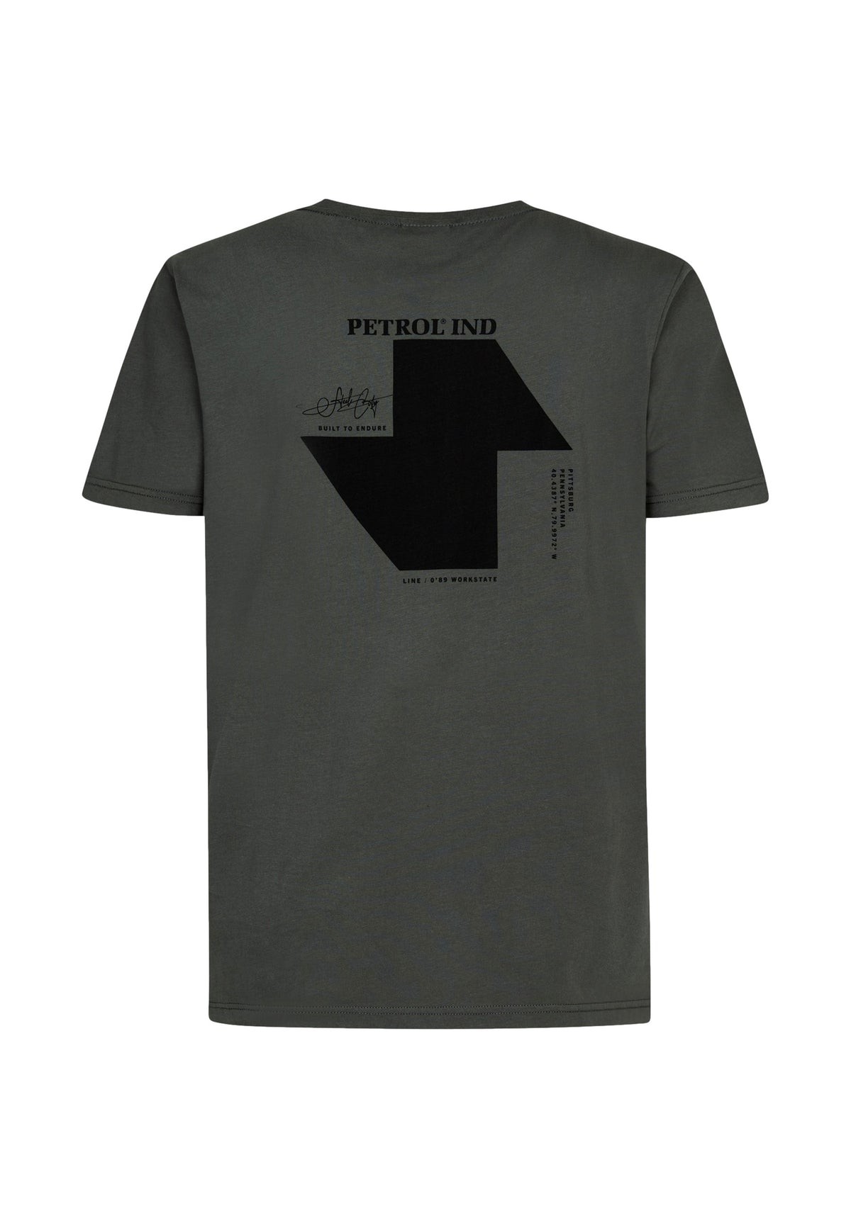 Petrol Industries Shortsleeve mit Print
