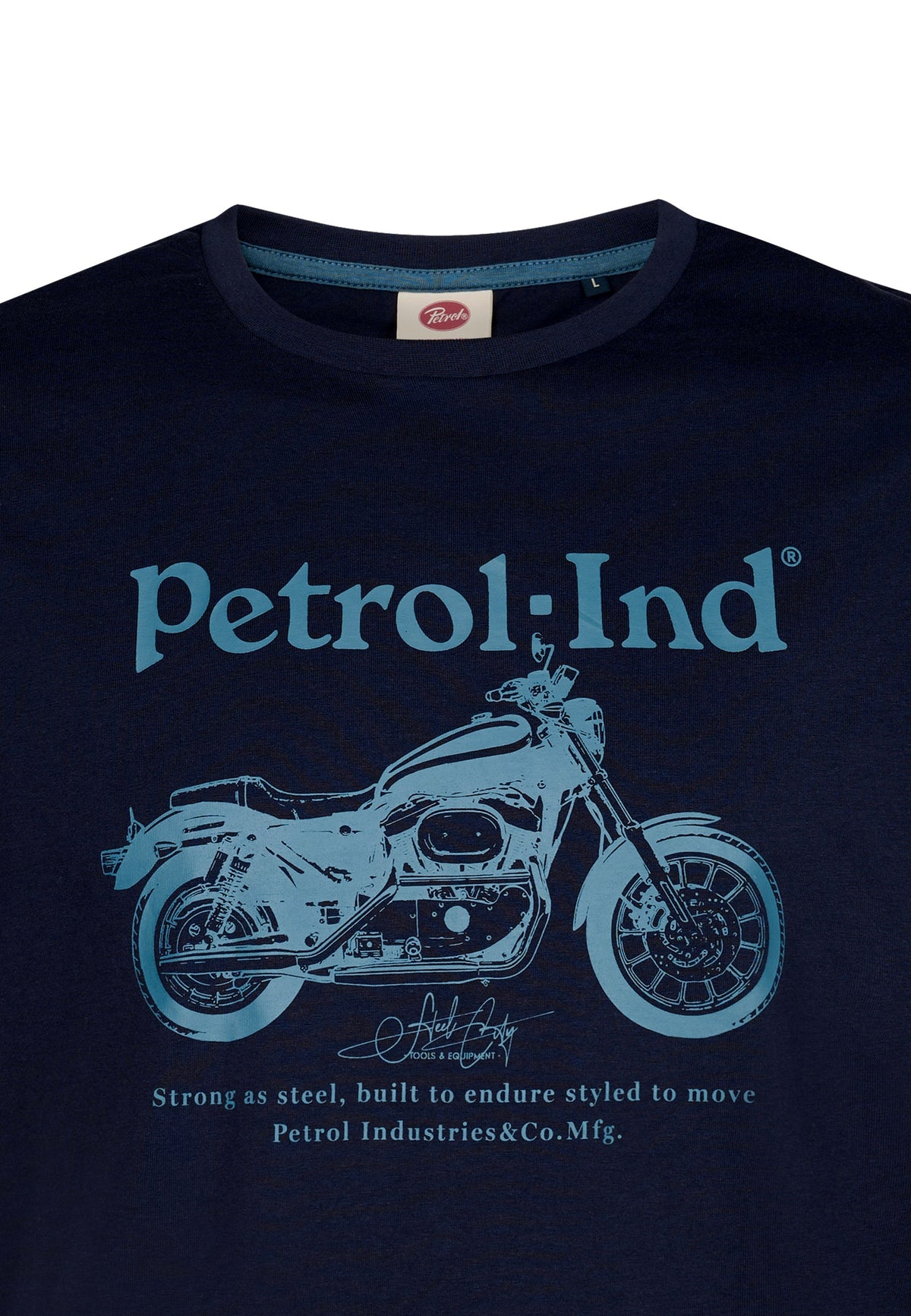 Petrol Industries Shortsleeve mit Classic Print