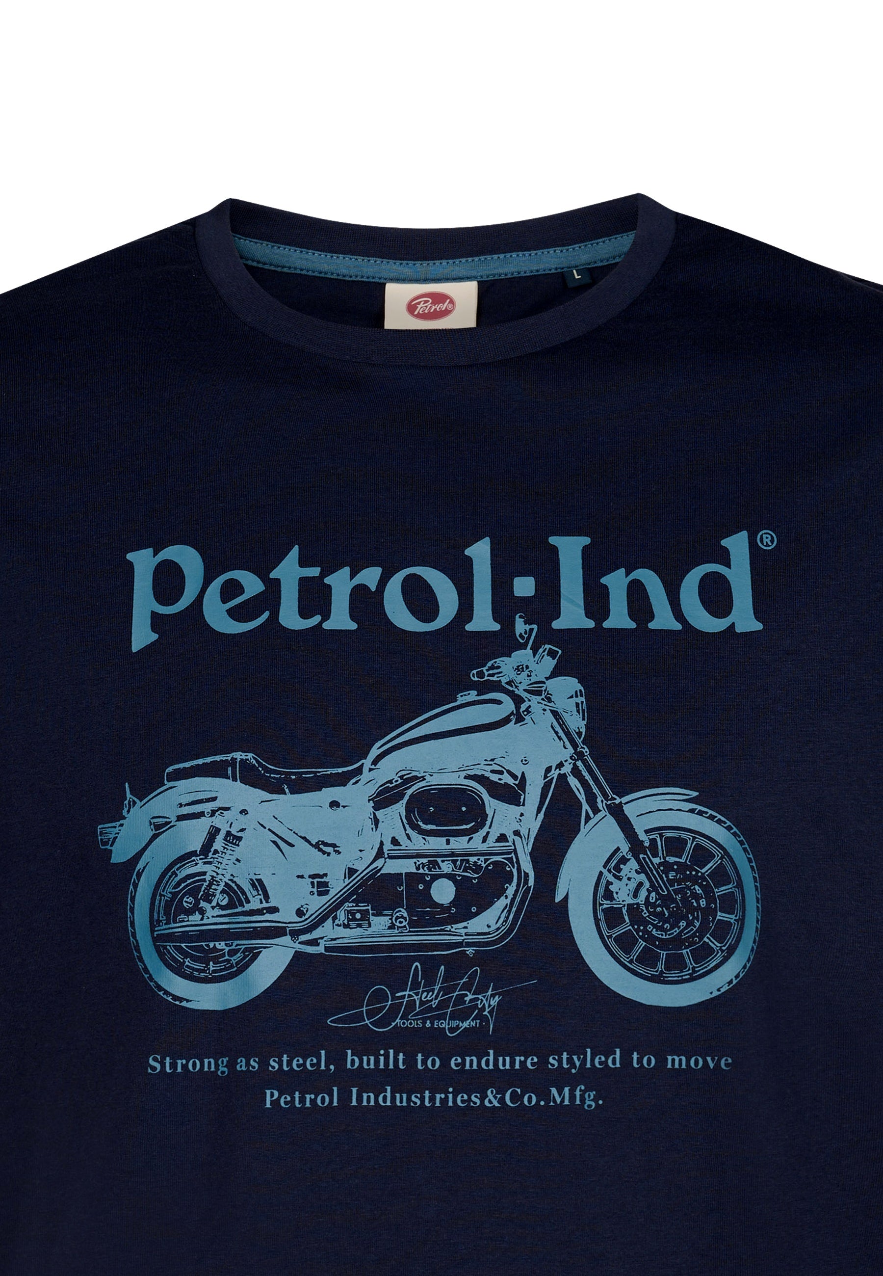 Petrol Industries Shortsleeve mit Classic Print