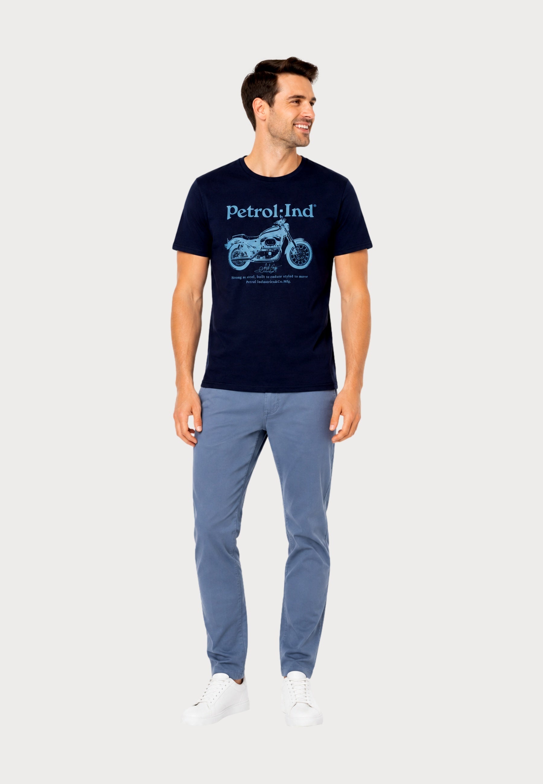 Petrol Industries Shortsleeve mit Classic Print