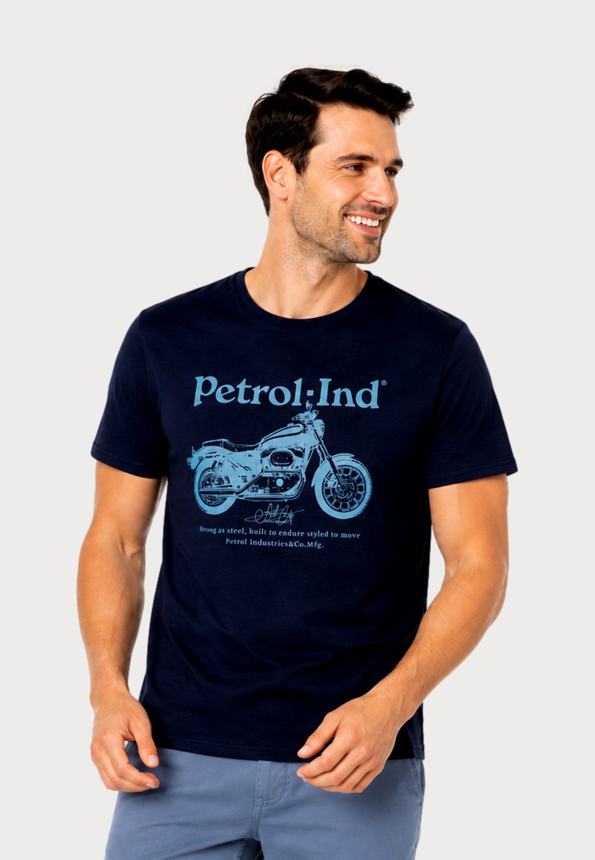 Petrol Industries Shortsleeve mit Classic Print