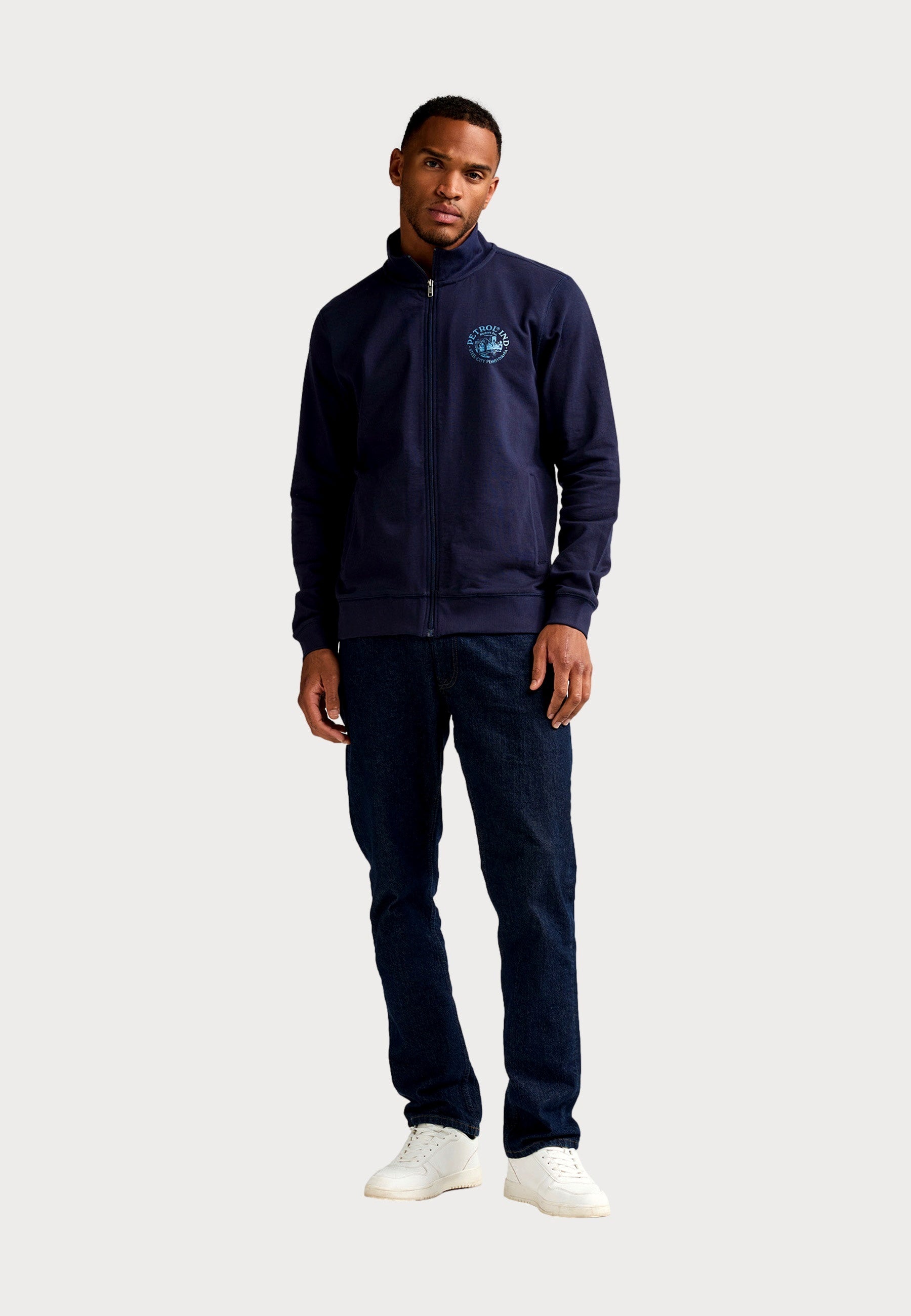 Petrol Industries Sweater Collar Zip