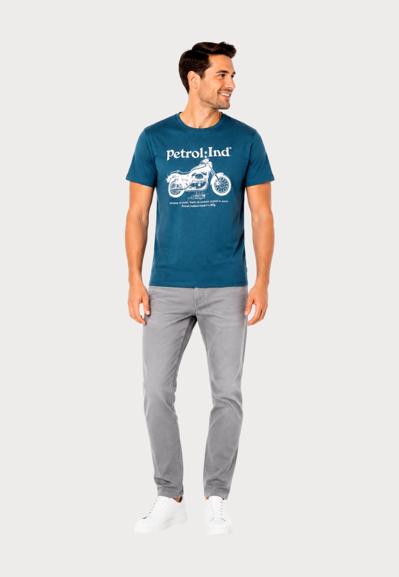 Petrol Industries Shortsleeve mit Classic Print