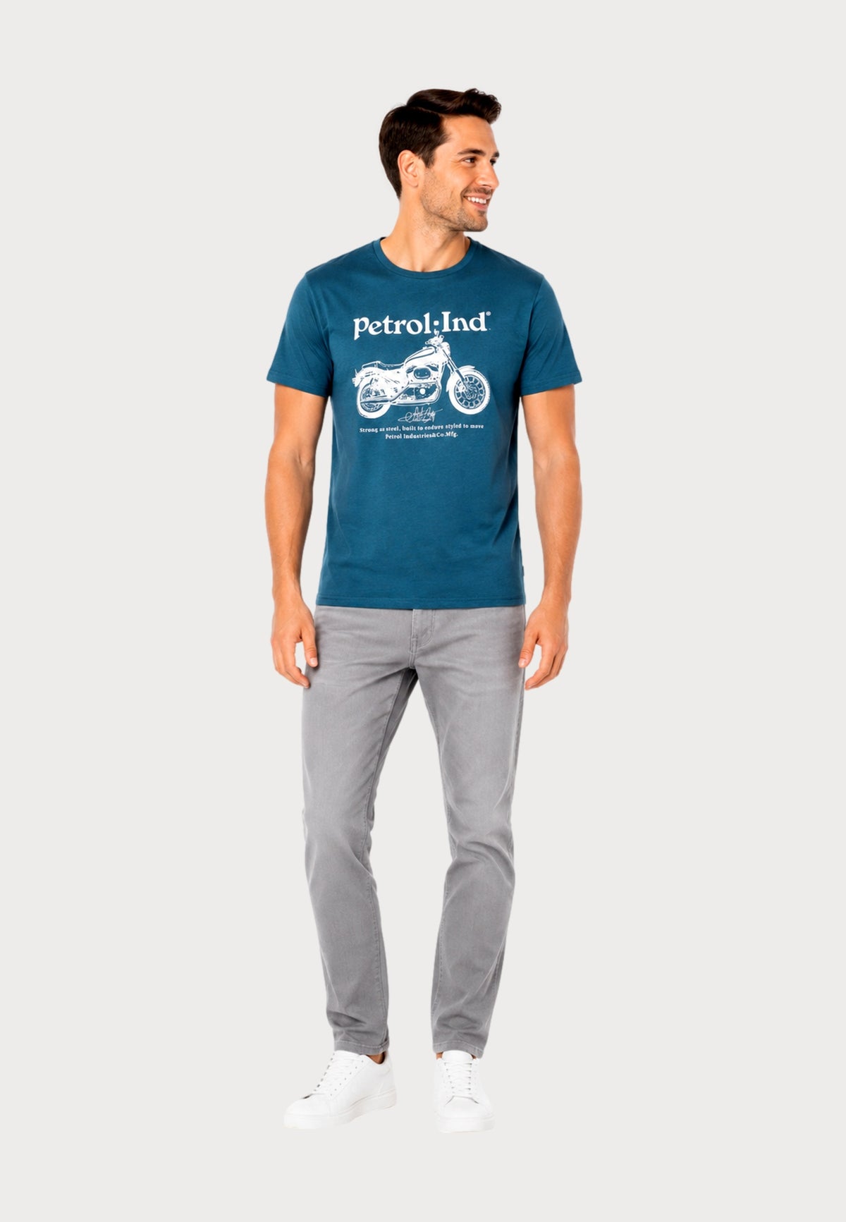 Petrol Industries Shortsleeve mit Classic Print
