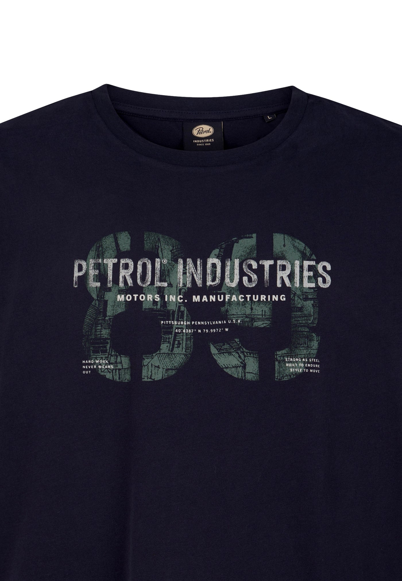 Petrol Industries Shortsleeve mit Print