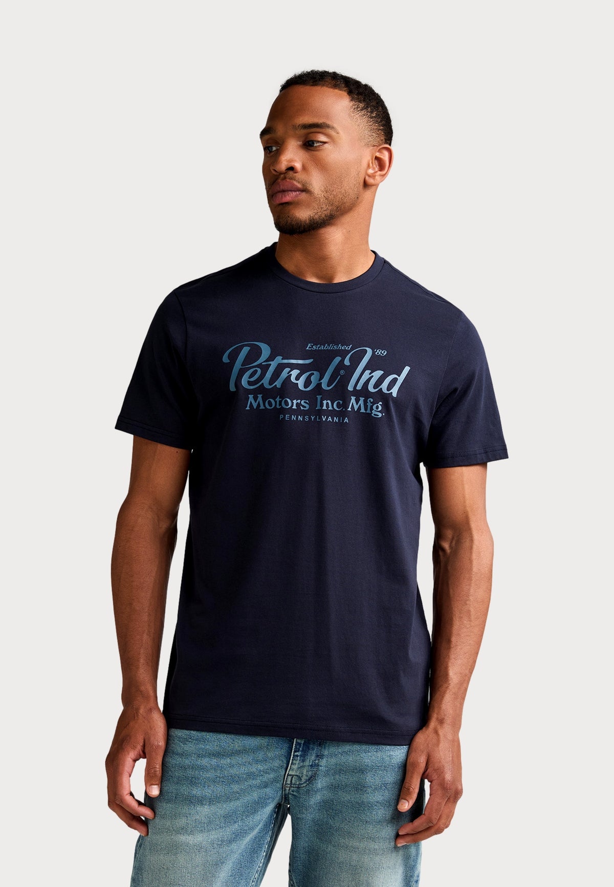 Petrol Industries Shortsleeve mit Classic Print