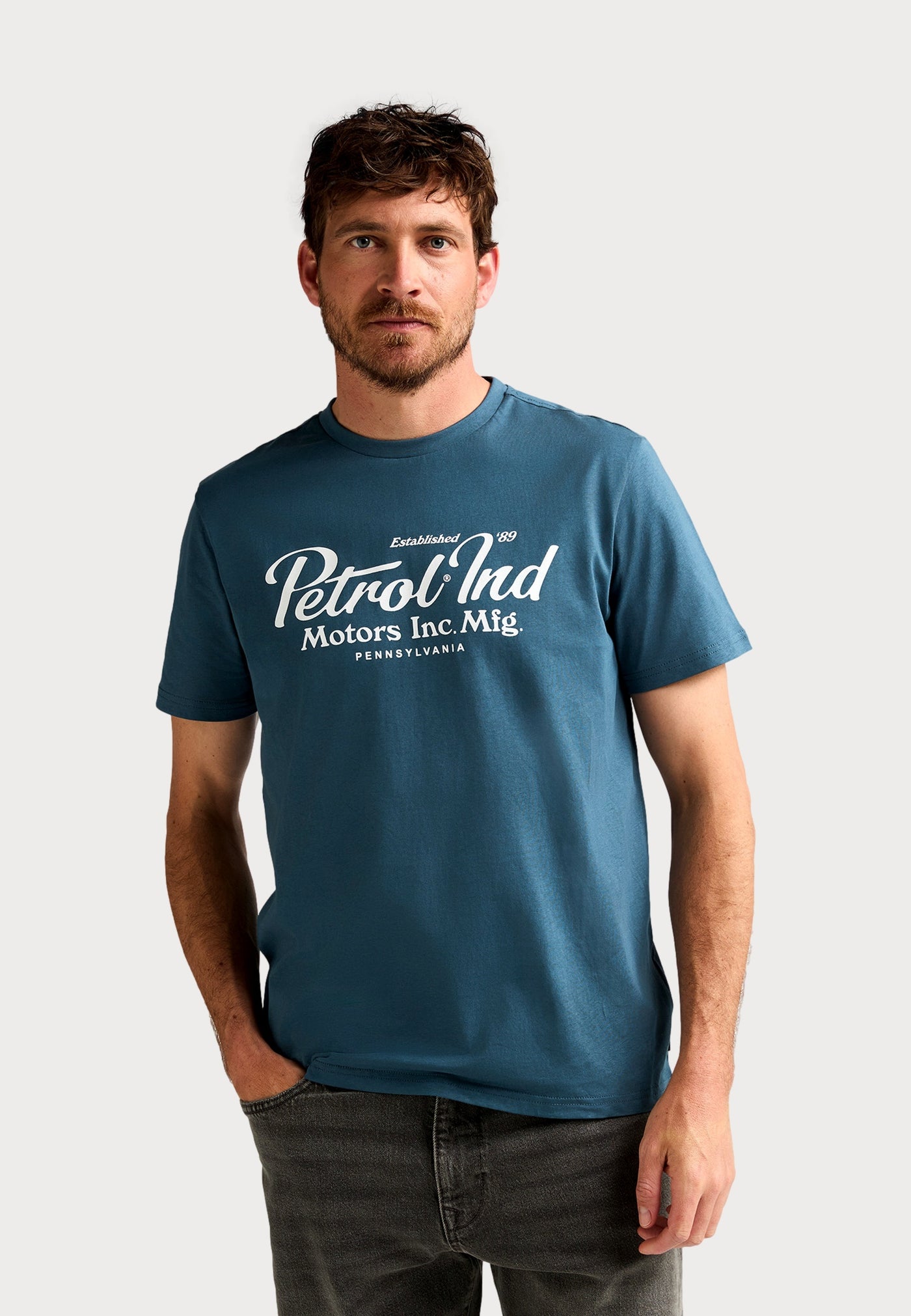 Petrol Industries Shortsleeve mit Classic Print