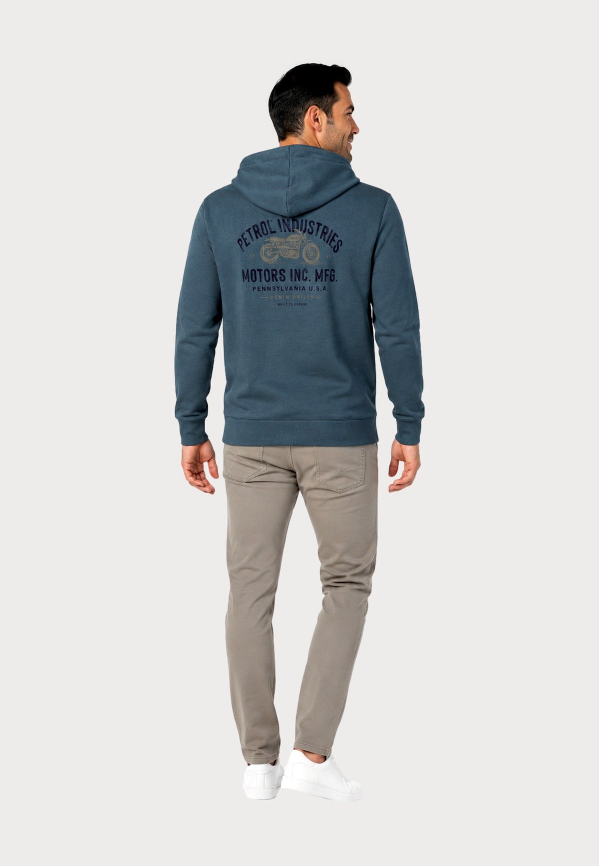 Petrol Industries Sweater Hoodie Print