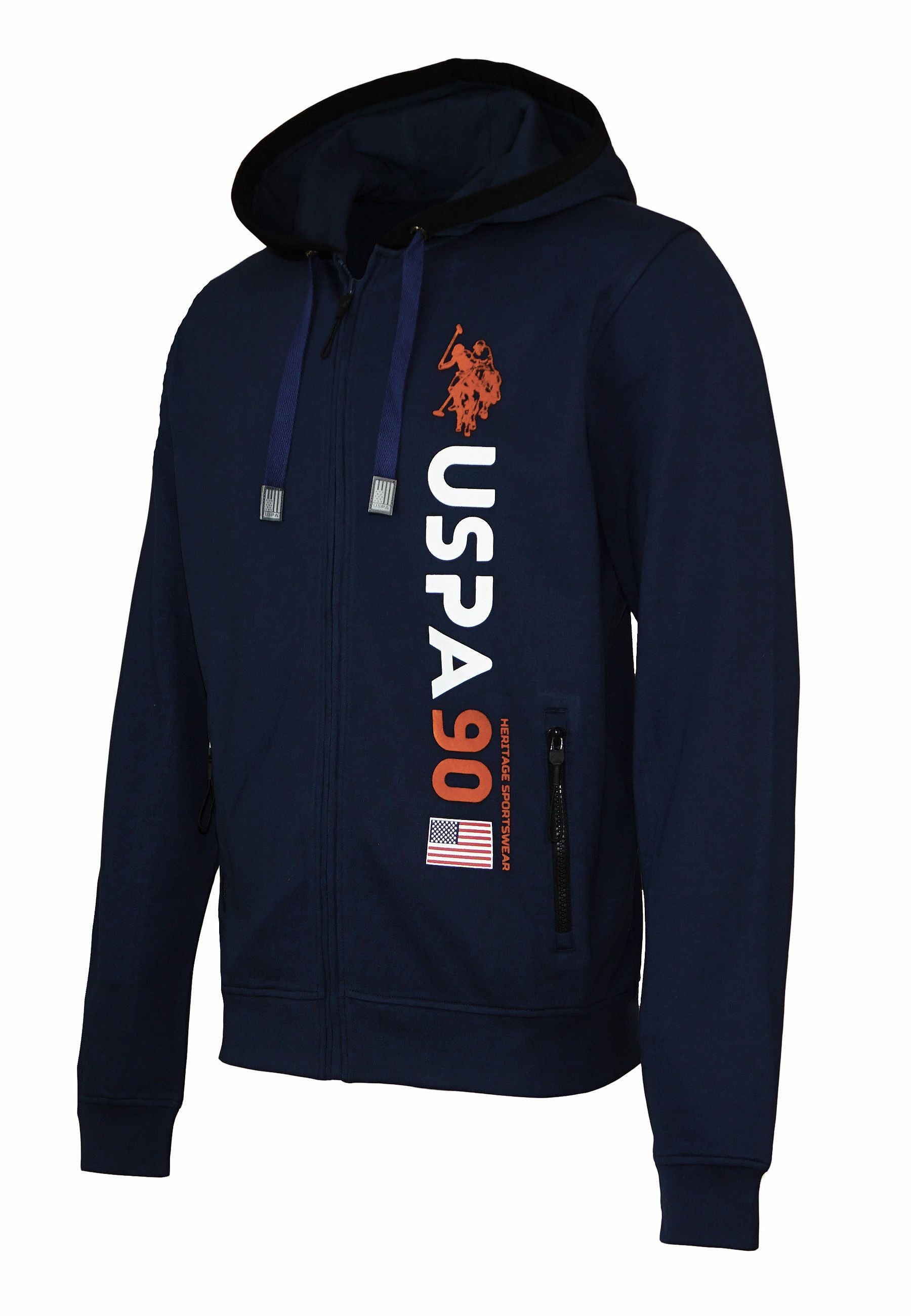 U.S. POLO Kapuzensweatjacke