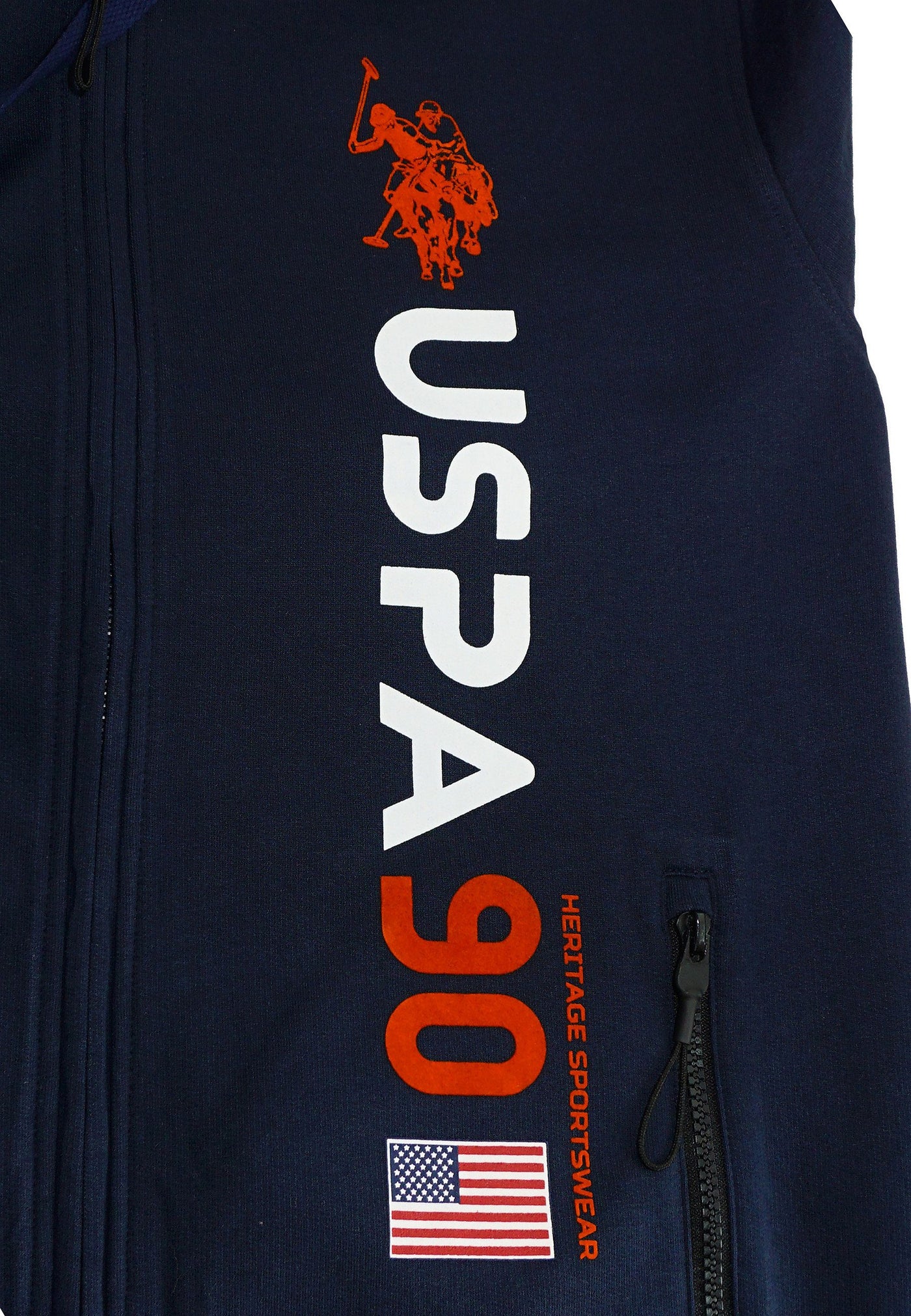 U.S. POLO Kapuzensweatjacke