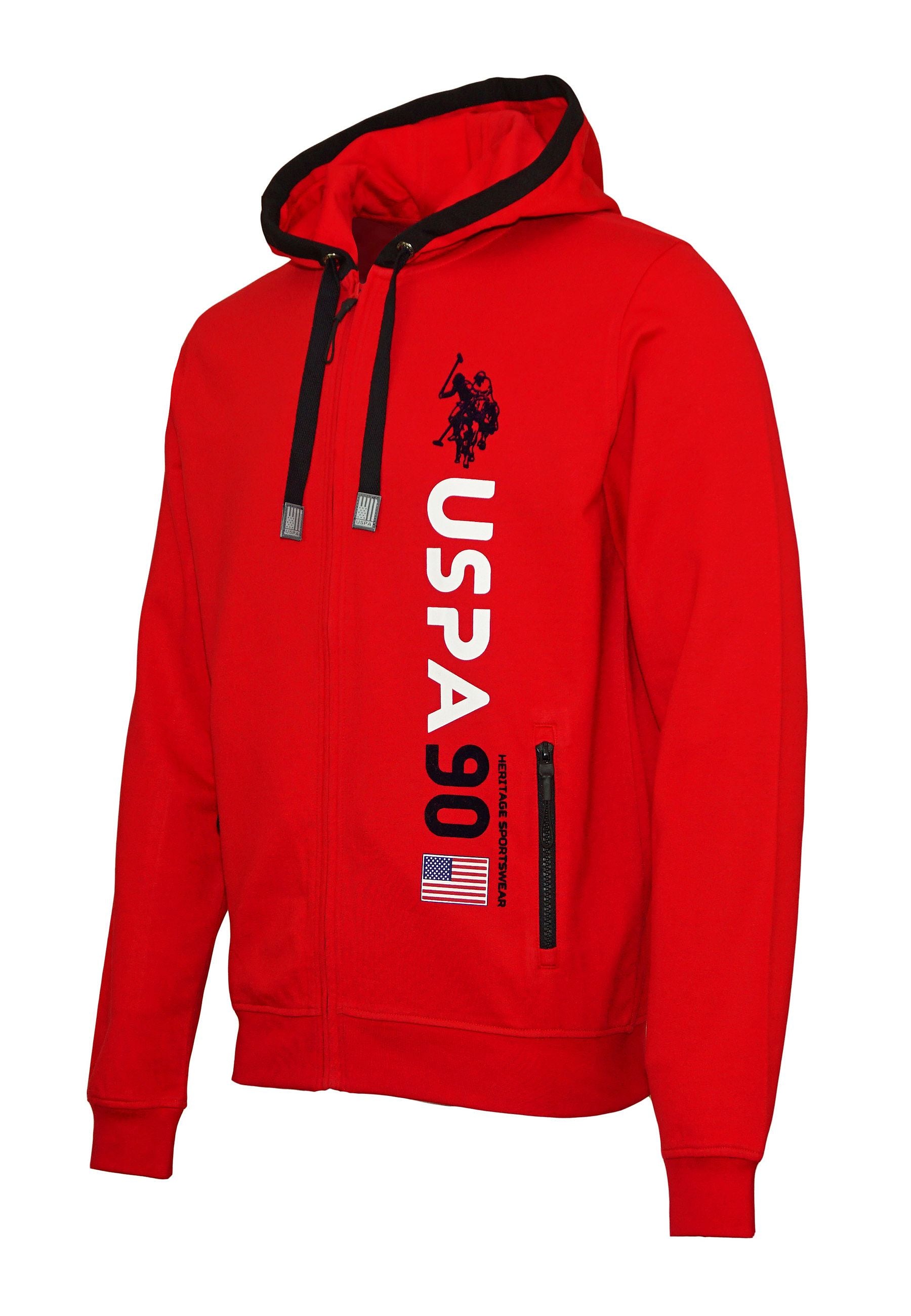 U.S. POLO Kapuzensweatjacke