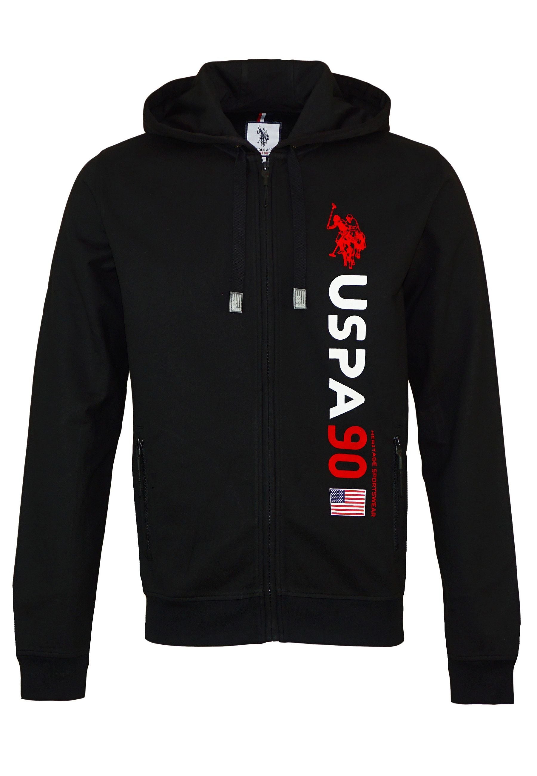 U.S. POLO Kapuzensweatjacke