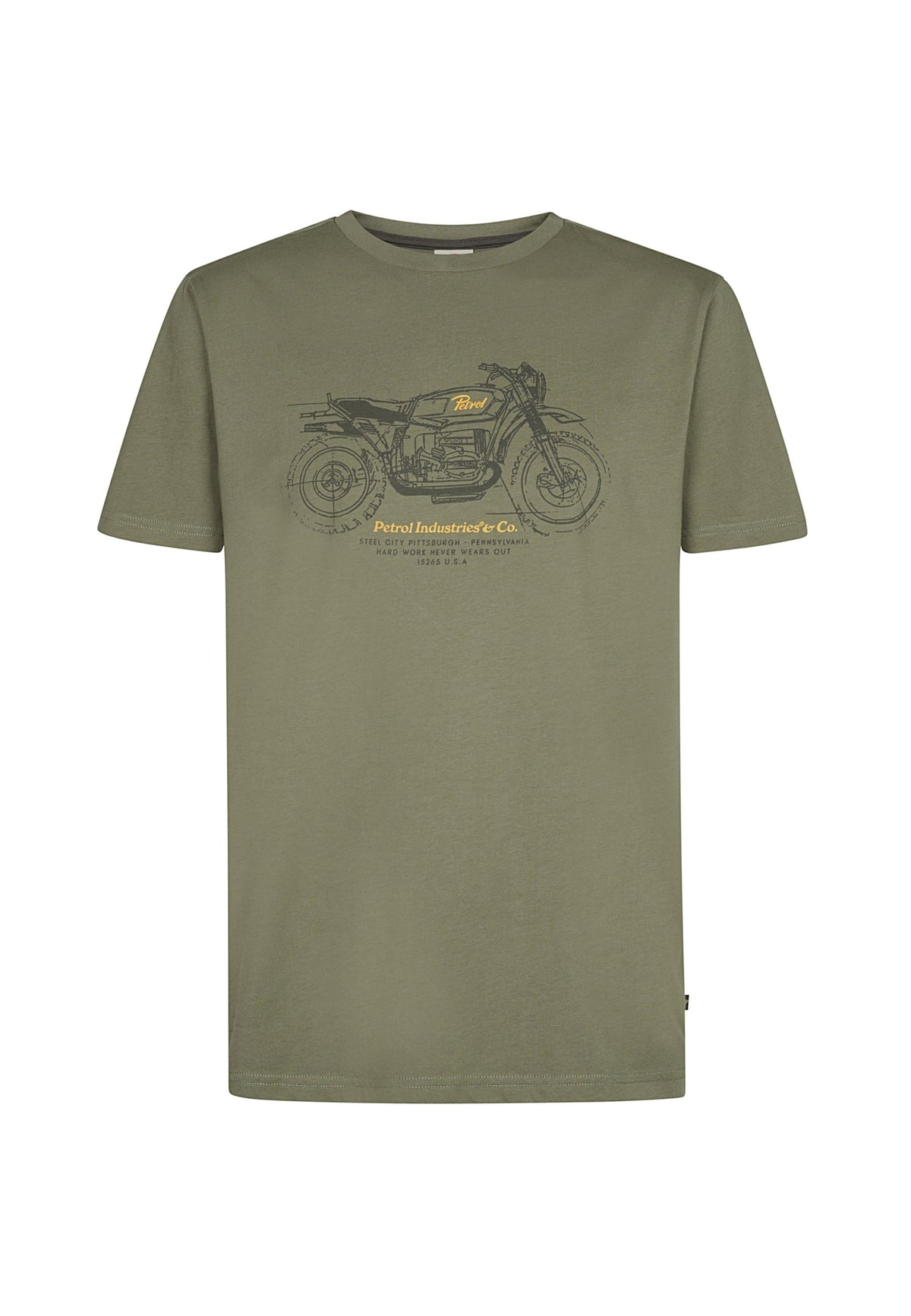 Petrol Industries Shortsleeve mit Classic Print