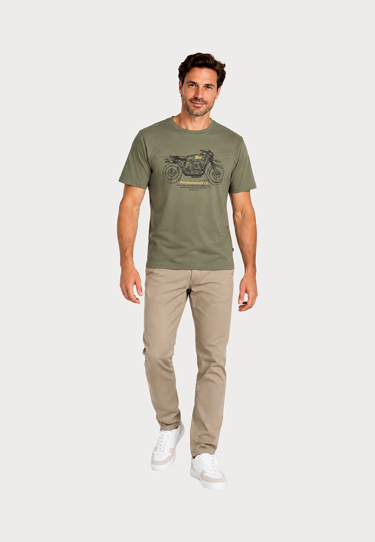 Petrol Industries Shortsleeve mit Classic Print