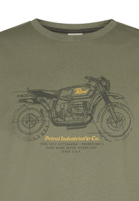 Petrol Industries Shortsleeve mit Classic Print