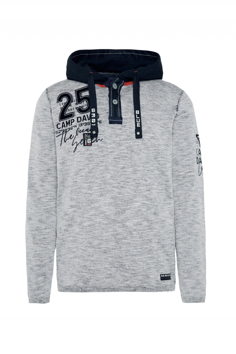 Camp David Ocean´s Seven II Kapuzensweatshirt