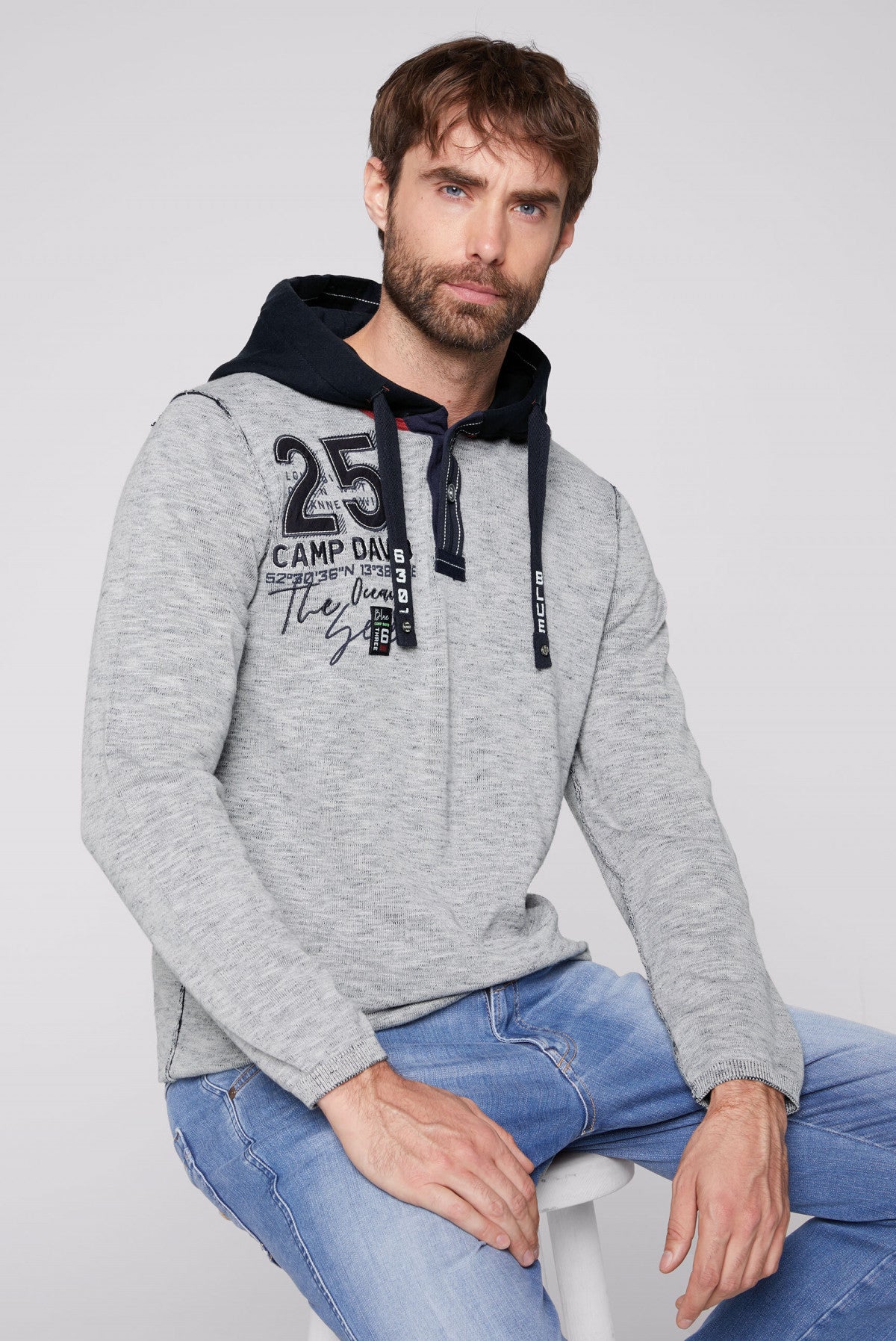 Camp David Ocean´s Seven II Kapuzensweatshirt