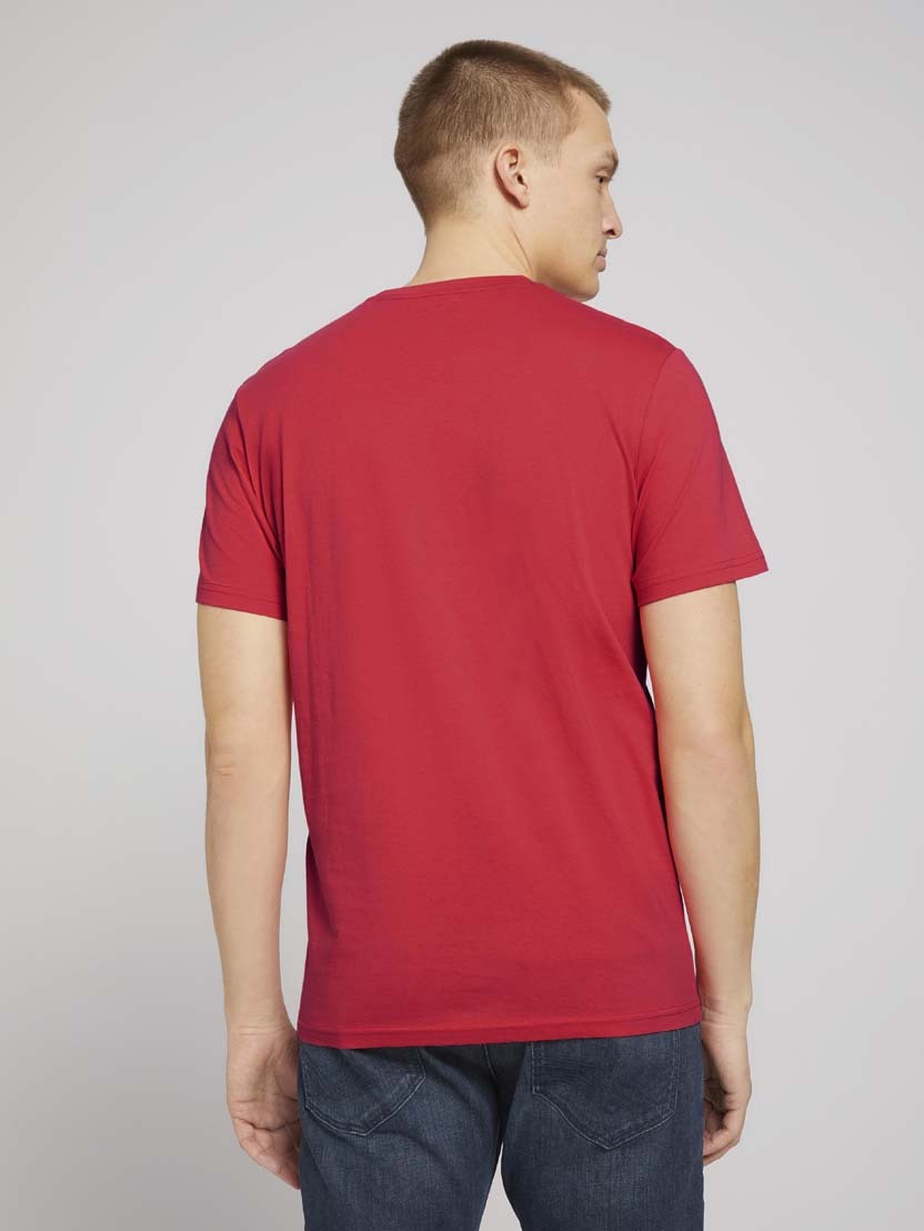 Tom Tailor Shortsleeve Rundhals mit Aufdruck