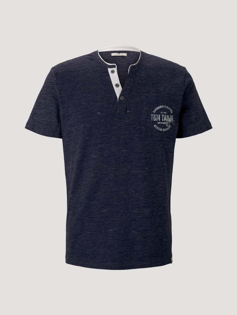 Tom Tailor T-Shirt mit Streifenstruktur