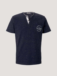 Tom Tailor T-Shirt mit Streifenstruktur