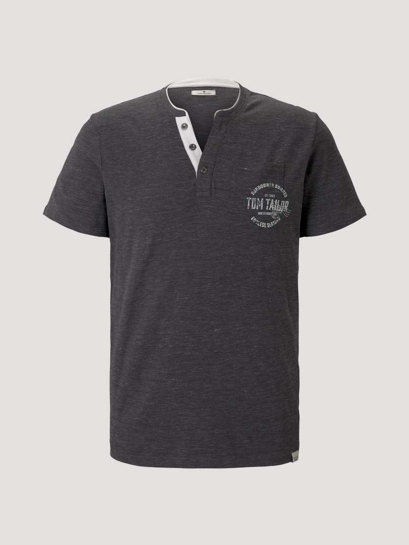 Tom Tailor T-Shirt mit Streifenstruktur