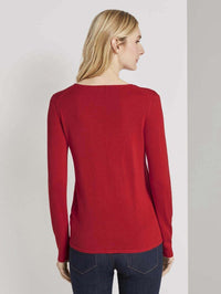 Tom Tailor Pullover mit V-Ausschnitt