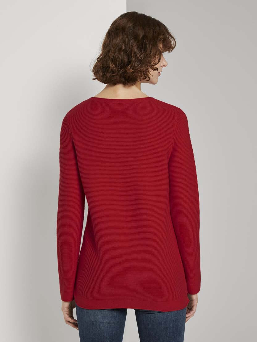 Tom Tailor Strickpullover R-Neck