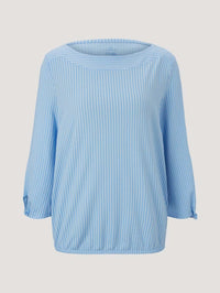 Tom Tailor gestreiftes Shirt Bio-Baumwolle