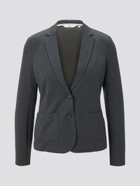 Tom Tailor Blazer Slim Fit Hahnentritt-Muster