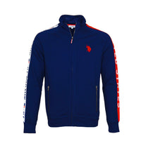 U.S. POLO Jacke Sweatjacke Zipper mit Logo
