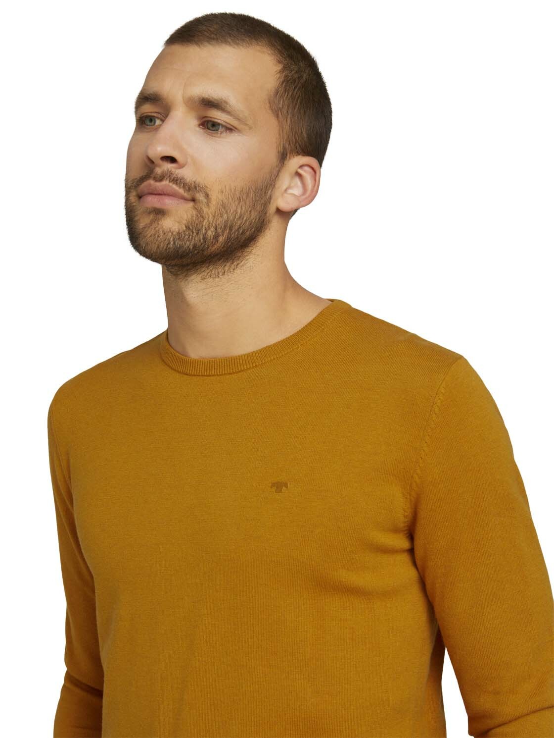Tom Tailor melierter Strickpullover