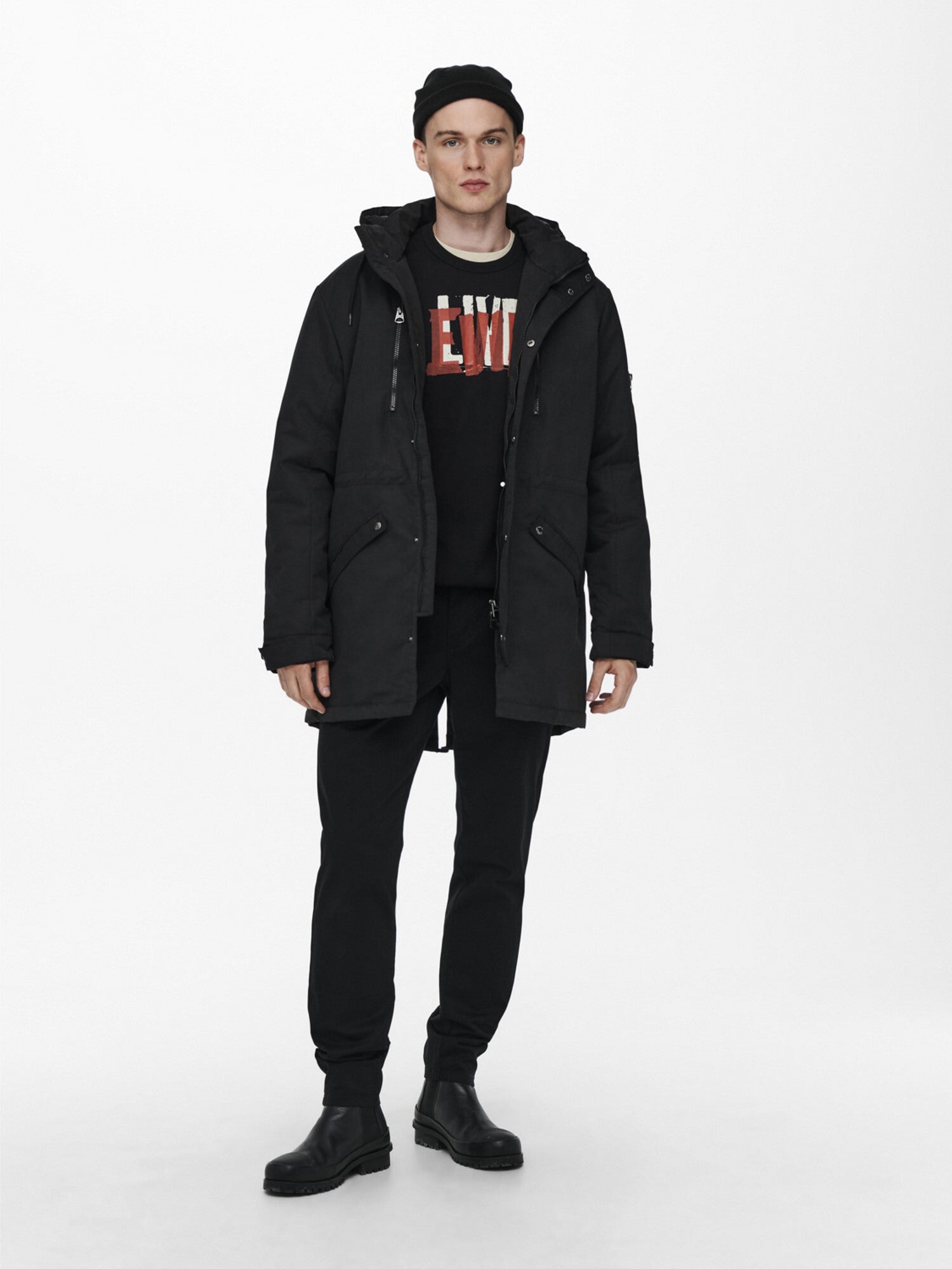 Only & Sons Klaus lange Jacke