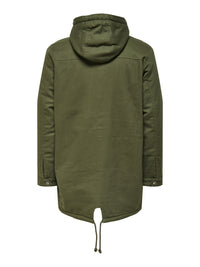 Only & Sons Alex Teddy lange Jacke