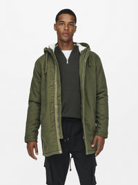Only & Sons Alex Teddy lange Jacke