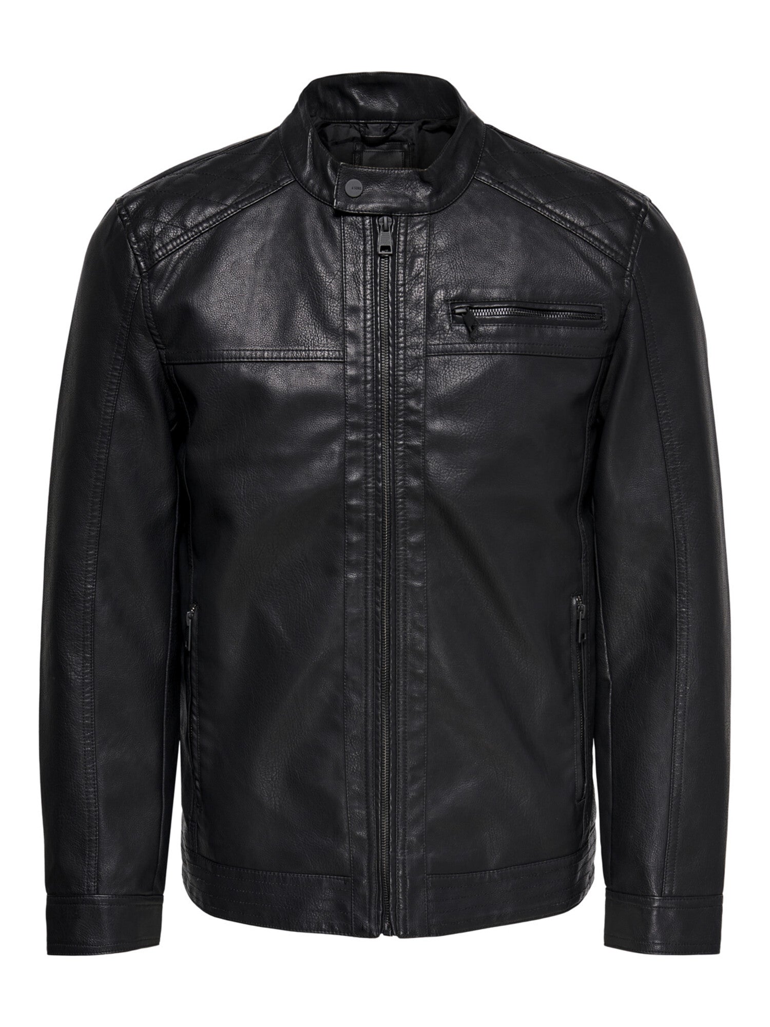 Only & Sons Al Pu Lederjacke