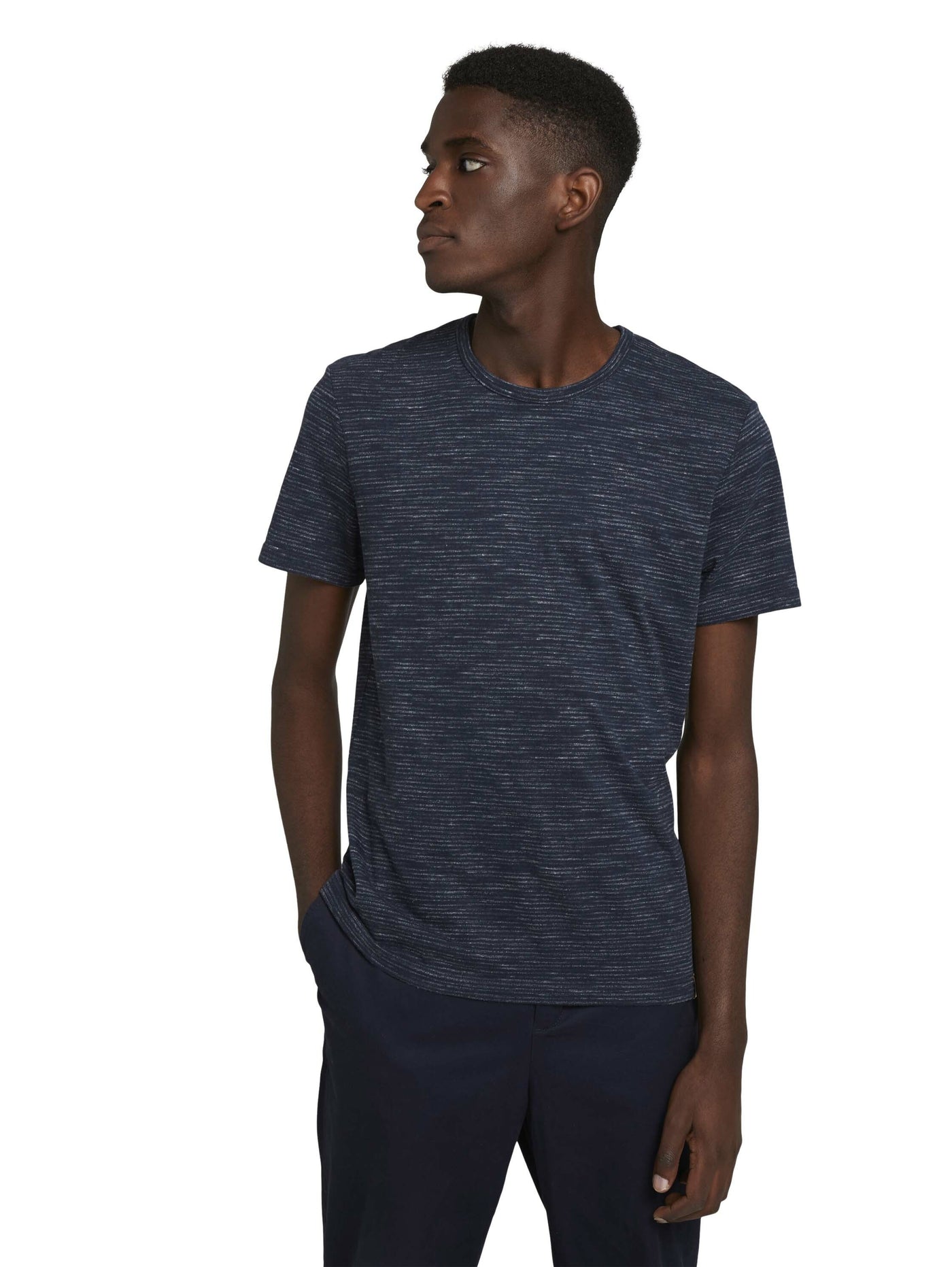 Tom Tailor Fein gestreiftes T-Shirt