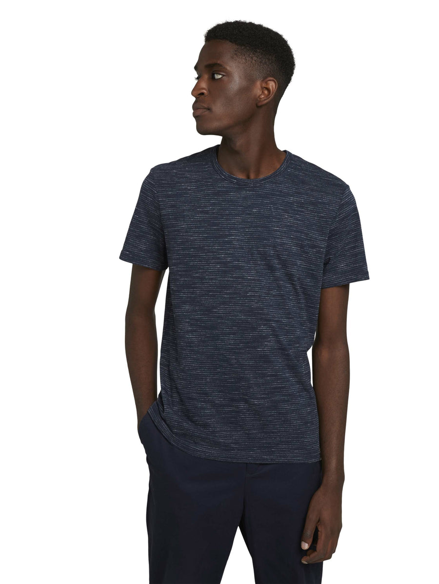 Tom Tailor Fein gestreiftes T-Shirt