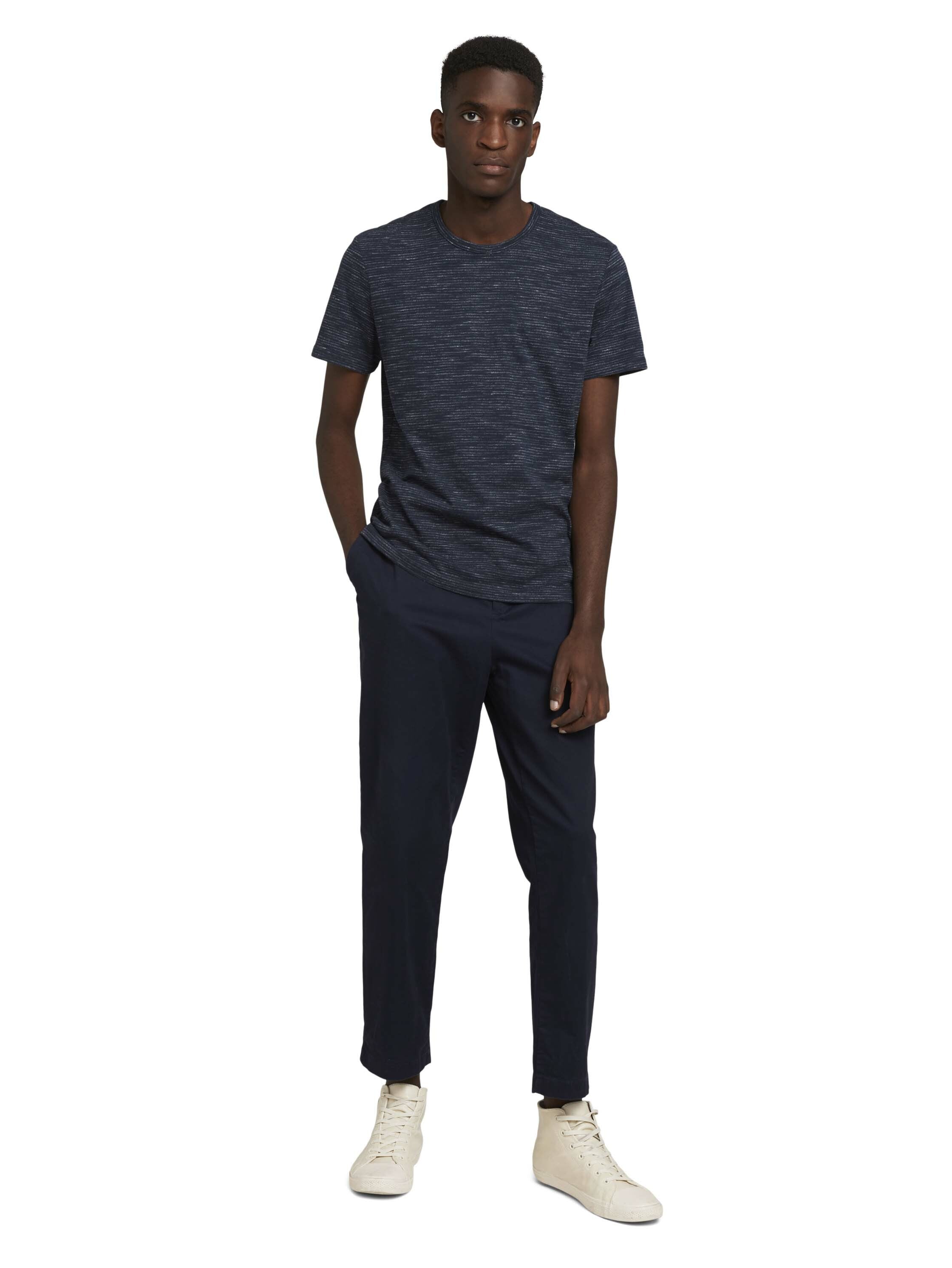 Tom Tailor Fein gestreiftes T-Shirt