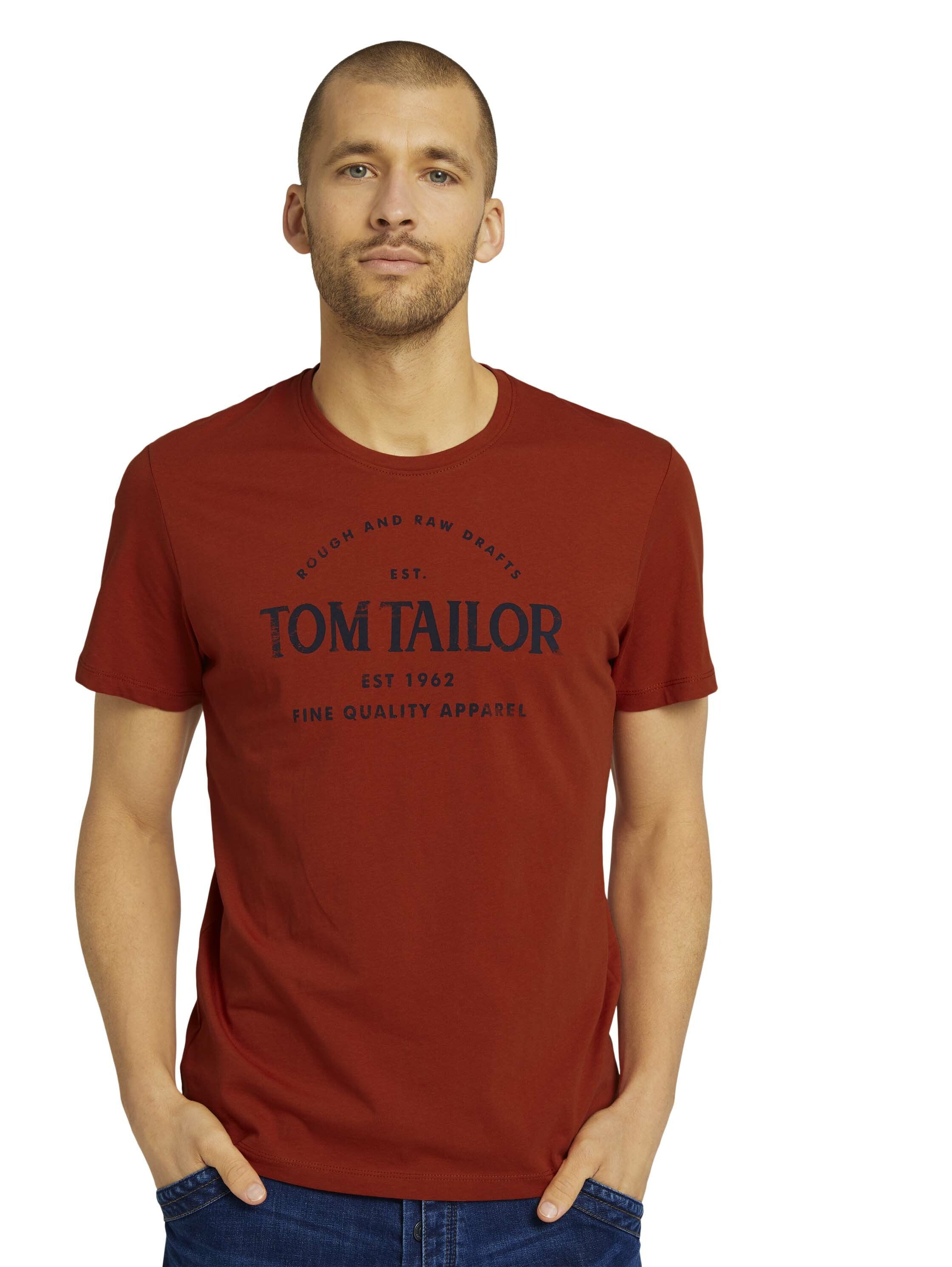 Tom Tailor Logo Print T-Shirt