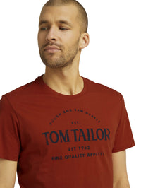 Tom Tailor Logo Print T-Shirt