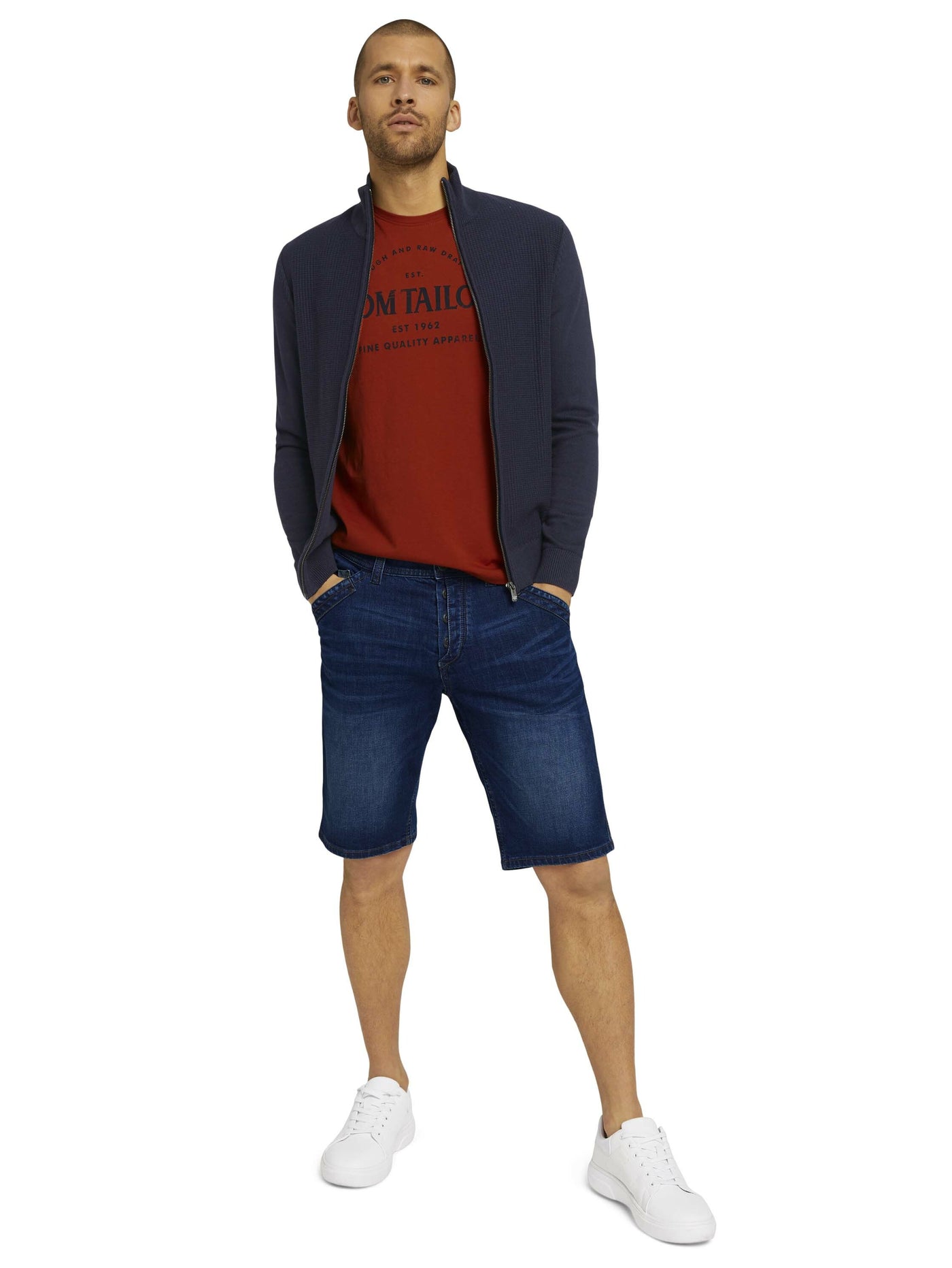 Tom Tailor Logo Print T-Shirt