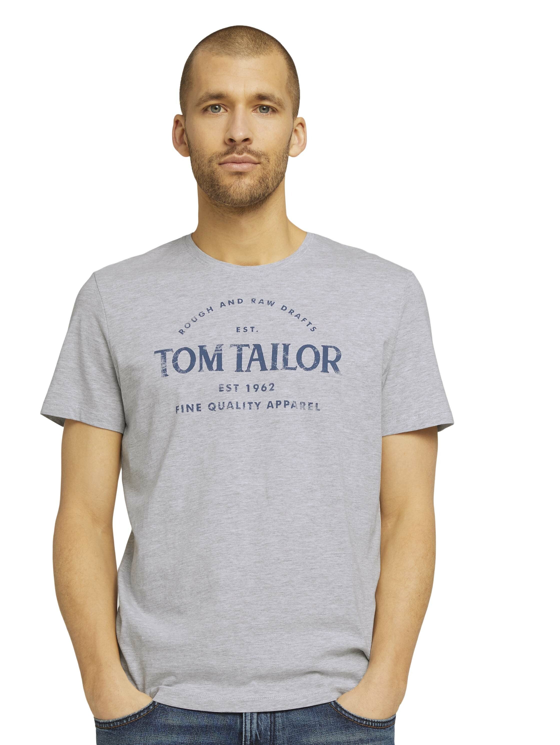 Tom Tailor Logo Print T-Shirt