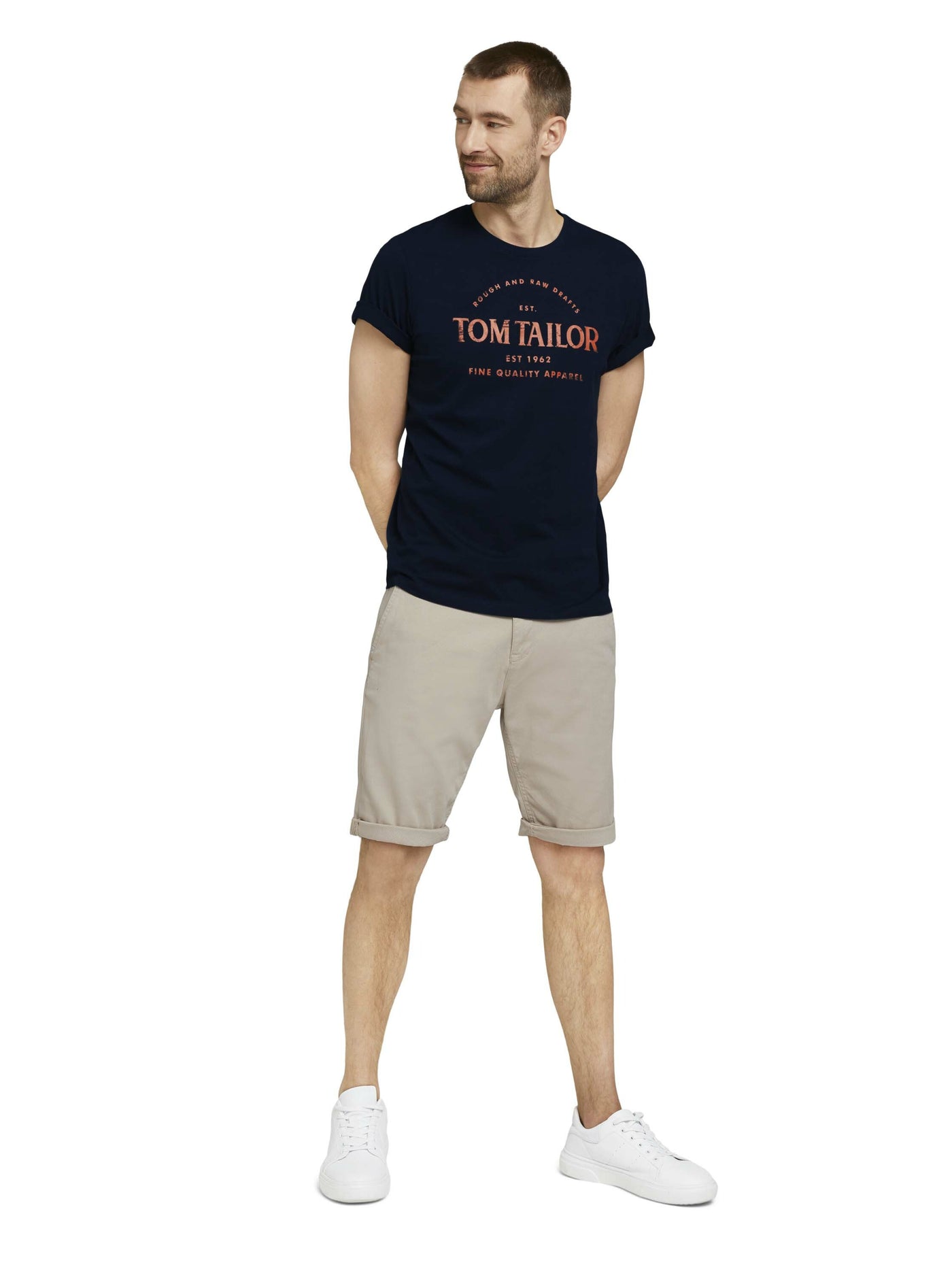 Tom Tailor Logo Print T-Shirt
