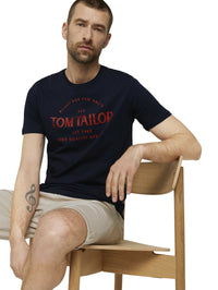 Tom Tailor Logo Print T-Shirt
