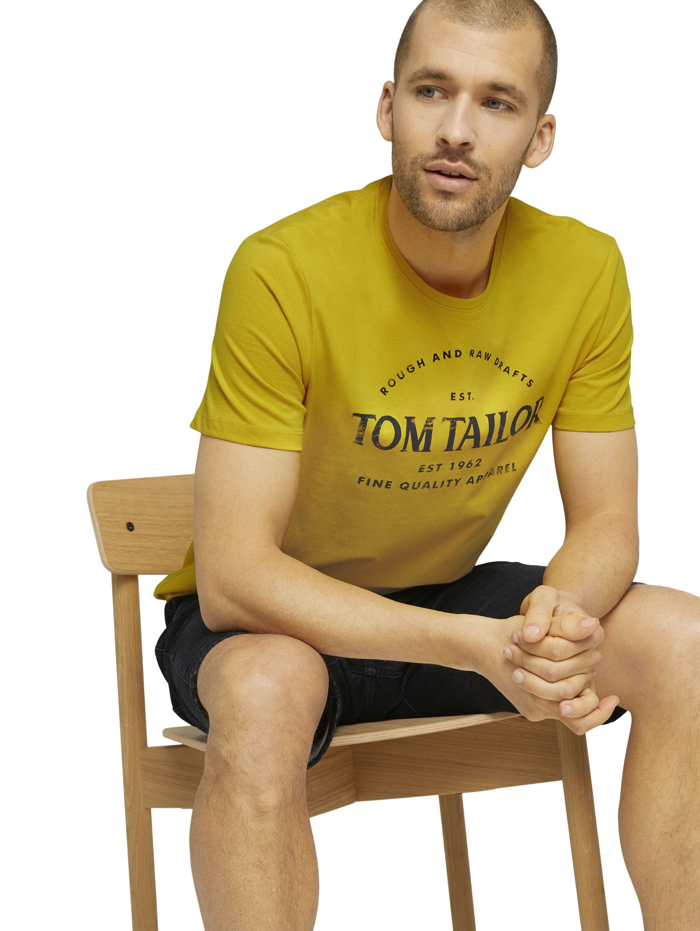 Tom Tailor Logo Print T-Shirt