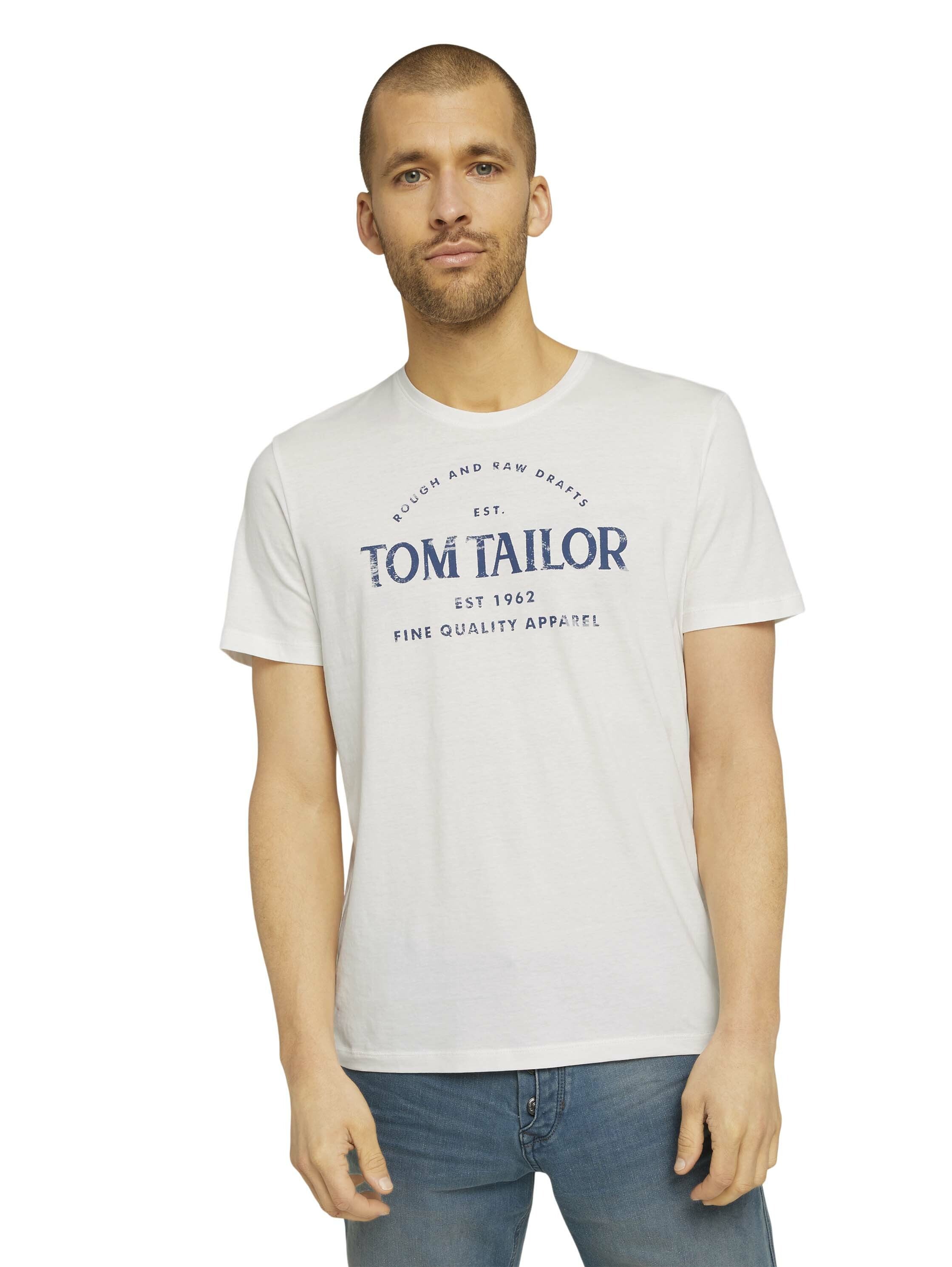 Tom Tailor Logo Print T-Shirt
